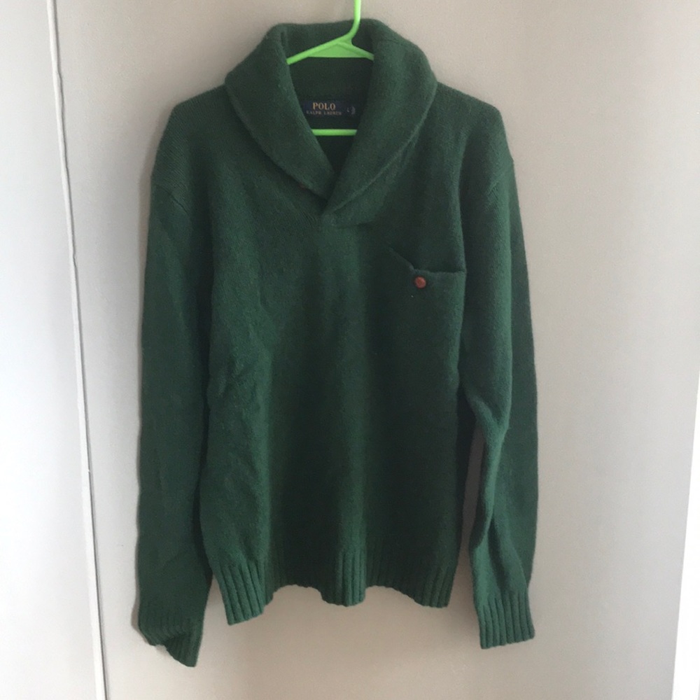 Ralph Lauren olive green sweater